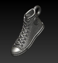 scarpe ciondolo gioielli oro argento 3d print model - Mito3D