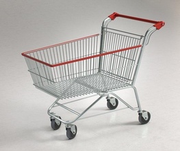 shopping supermarket cart 3d model in 3dexport checkout wheel cash basket trolley grocery mall industrial convenience shoppingcart market storehouse 3d print model - Mito3D