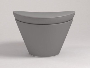 Oval Bank namens Tasse Stuhlgang Simon stool by 3d print model - Mito3D
