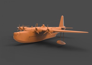 kısa sunderland 3d yazdır model in araç 3dexport ww2 havacılık avcı ingilizce savaş britanya arktik uçak pervane mücadele tekne almanca buz kuzeyinde kutup deniz 3d print model - Mito3D