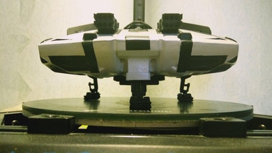 sidewinder elite perigoso 3d impressão modelo in 3dexport nave espacial stl lutador luz brinquedo kit montagem estilo vídeo aparelhos 3d print model - Mito3D
