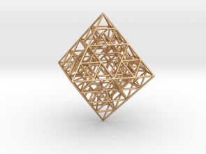 sierpinski ottaedrico prisma 3d stampa modello in matematico arte 3dexport 3d print model - Mito3D