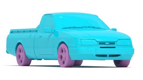 Sierra p100 wählen drucken Kit Automobil abholen Rahmen Modell Hobby DIY Diorama Druckguss 3dprint Wagen Körper 3d print model - Mito3D