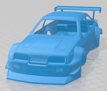 Sierra rs500 Zeitangriff druckbar Körper Wagen Automobil Slot scalextric tamiya rc miniz Hobby Mikro 3d print model - Mito3D