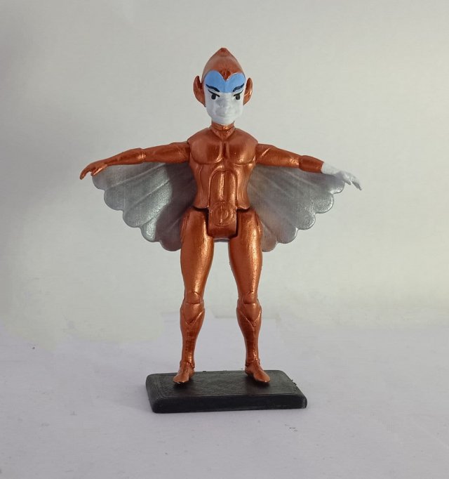 silverhawks copper kid toy classic figure child 3D print model - Mito3D