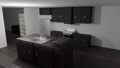 simple kitchen blender unrealengine4 furniture 3d print model - Mito3D