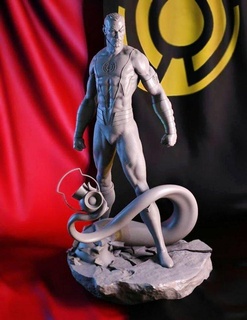 Sinestro Sinestro Grün Laterne grüne Laterne Gerechtigkeit Liga Kunst Skulpturen Statue Skulptur Superheld Miniaturen Figuren dc Superhelden 3d print model - Mito3D