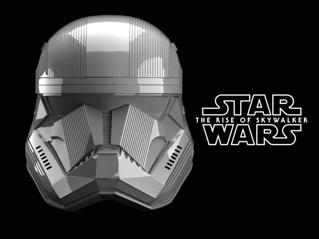 sith trooper helmet rise skywalker star wars 3D print model - Mito3D