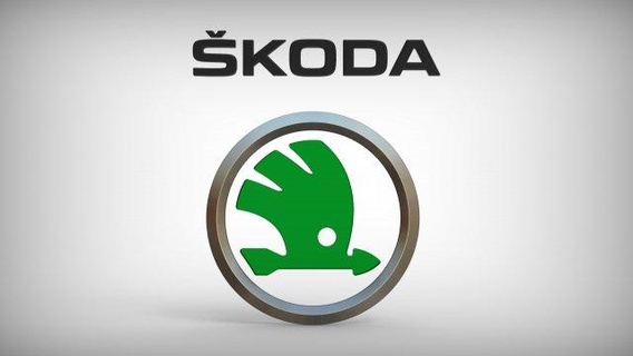 skoda logo signs logos automotive vehicle auto emblem car printable skoda-auto-logo skoda-3d-logo 3d print model - Mito3D