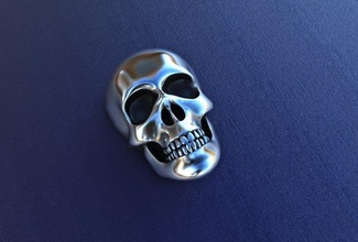 skull 3d print model in 3dexport gold pendant jewelry stl 3d print model - Mito3D