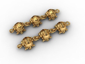 crâne chaîne bracelet 3d impression modèle in 3dexport os bracelets bijoux ornements imprimable argent squelette sterling 3d print model - Mito3D