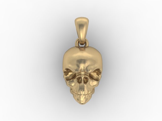 skull pendant accessory bones crown design face figure gem gold jewel jewelry king necklace ornament pendants queen ring silver skeleton 3D print model - Mito3D