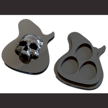 skull plectrum holder 3d print model in 3dexport mediator pick guitar 3d print model - Mito3D