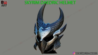 skyrim daedric helmet -the elder scrolls masks 3d print model kyrim ornamental cosplay mask daeric costume accessories games toys game 3d print model - Mito3D