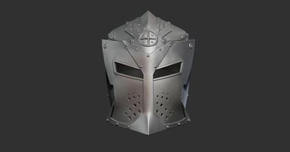 skyrim guardia dell'alba casco 3d stampa modello in gioco accessori 3dexport maschera caschi dawnguard giocattolo separazione cosplay skyrimcosplay skyrimmask 3d print model - Mito3D