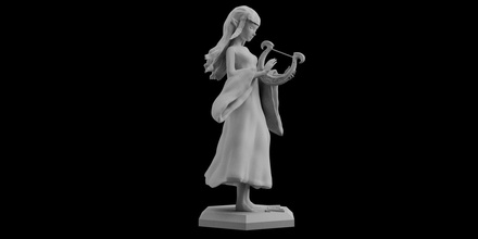 gökyüzüne doğru kılıç tanrıça zelda indir stl dosyalar heykel şekil dijital desen 3d yazdır model in 3dexport skyward sword nintendo print printed printable printing vermek sanat goddess 3d print model - Mito3D