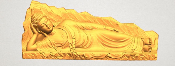 schlafen buddha 03 3d drucken modell scannt repliken 3dexport wagen stuhl baum tabelle sofa charakter spiel außen innere haus figuren statue skulptur religion tempel gautama shakyamuni 3d print model - Mito3D