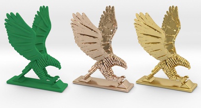 dilimlenmiş şahin masa oyuncağı 3d yazdır model in oyuncaklar 3dexport yırtıcı masaüstü oyuncak güzel görkemli kuş dua etmek şahinler uçan yılanlar yılan yiyen geometrik modeller basılı geometri tasarım teknolojisi 3d print model - Mito3D