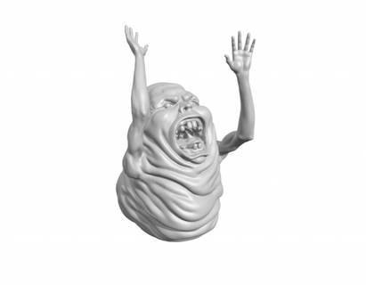 slimer chasseurs fantômes film monstres créatures prendre piège jouet jeu vidéo culte intello disney figurine gost Jeu animcampanie sculpter sculpture anniversaire 3d print model - Mito3D