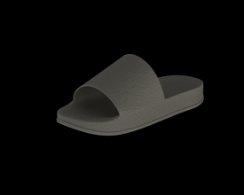 pantofole adidas capi abbigliamento moda 3d print model - Mito3D