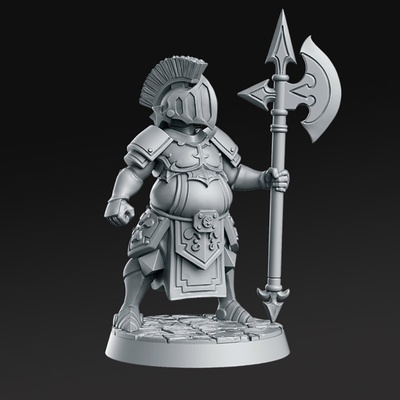 smithy miniatures ready to print 3d model in sculpture 3dexport gothic necronomicon lamp papyrus investigator dealer dungeonsanddragons love-craft monster paladin armor warrior fighter knight dnd rnestudio rpg 3d print model - Mito3D