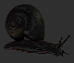 snail 3d model in 3dexport caracol lesma slug modelo zbrush 3d print model - Mito3D