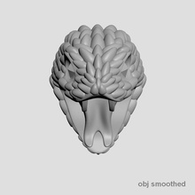 snake head 5 - best jewelry stylized gold silver printable 3d print model - Mito3D