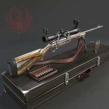 francotirador rifle 3d modelo in asalto rifles 3dexport sniper snipers 3d print model - Mito3D