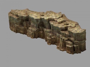 snow white - cliffs 04 3d model in buildings 3dexport city bridge stone chalet wall game street business broken army pier airport war magic store pillar residential tower surface 3d print model - Mito3D