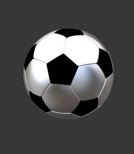futbol topu soccerball hedef 3d print model - Mito3D