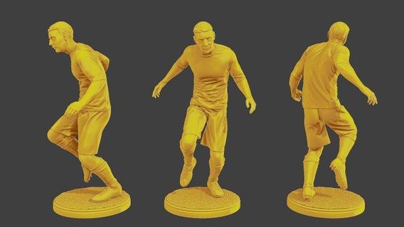 Futbol oyuncu sp 003 3d Yazdır model figürinler şekil minyatür heykel adam Fincan spor Messi ronaldo savunma oyuncusu ileri merkez forvet left mid right kaleci Arjantin Brezilya action figure 3d print model - Mito3D