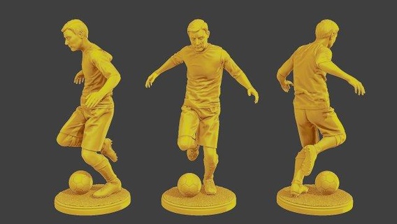 Futbol oyuncu sp 005 3d Yazdır model figürinler şekil minyatür heykel adam Fincan spor Messi ronaldo savunma oyuncusu ileri merkez forvet left mid right kaleci Arjantin Brezilya action figure 3d print model - Mito3D