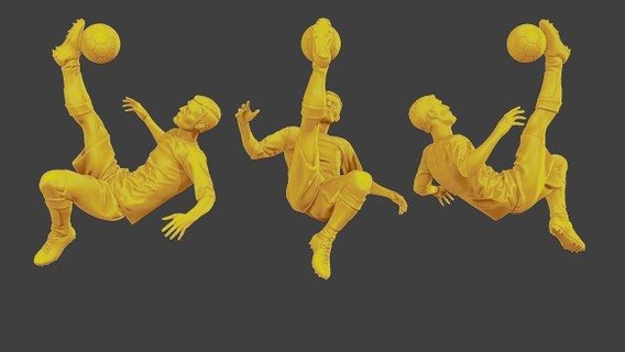 Futbol oyuncu sp 010 3d Yazdır model figürinler şekil minyatür heykel adam Fincan spor Messi ronaldo savunma oyuncusu ileri merkez forvet left mid right kaleci Arjantin Brezilya action figure 3d print model - Mito3D