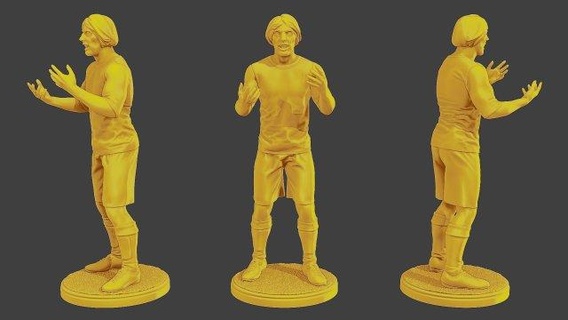 Futbol oyuncu sp 027 3d Yazdır model figürinler şekil minyatür heykel adam Fincan spor Messi ronaldo savunma oyuncusu ileri merkez forvet left mid right kaleci Arjantin Brezilya action figure 3d print model - Mito3D