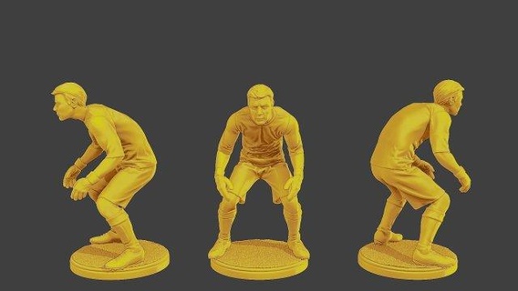 futbol oyuncu sp 028 3d yazdır model in figürinler 3dexport şekil minyatür heykel adam fincan spor messi ronaldo savunma oyuncusu ileri merkez forvet left mid right kaleci arjantin brezilya action figure 3d print model - Mito3D