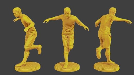 Futbol oyuncu sp 034 3d Yazdır model figürinler şekil minyatür heykel adam Fincan spor Messi ronaldo savunma oyuncusu ileri merkez forvet left mid right kaleci Arjantin Brezilya action figure 3d print model - Mito3D