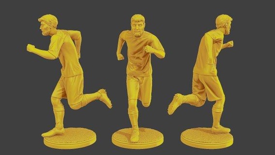 Futbol oyuncu sp 035 3d Yazdır model figürinler şekil minyatür heykel adam Fincan spor Messi ronaldo savunma oyuncusu ileri merkez forvet left mid right kaleci Arjantin Brezilya action figure 3d print model - Mito3D