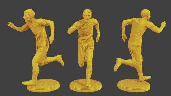 Futbol oyuncu sp 037 3d Yazdır model figürinler şekil minyatür heykel adam Fincan spor Messi ronaldo savunma oyuncusu ileri merkez forvet left mid right kaleci Arjantin Brezilya action figure 3d print model - Mito3D