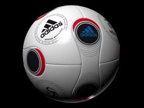 soccerball02 Fußball Ball adidas Euro 2008 Sport Europa 3d print model - Mito3D