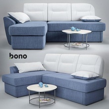 sofá bono optima gratis modular diván angular sofás mueble 3d print model - Mito3D