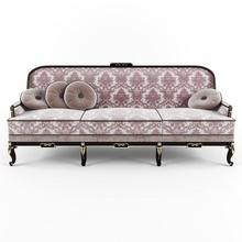 sofa frei 3d modell 3dexport 3seatersofa klassische möbel 3d print model - Mito3D