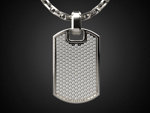 soldat jeton petit pendentif p10 3d impression modèle in pendentifs 3dexport badge bijoux vaisseau spatial scifi guerre collier espace or argent platine imprimable sterling bague atelier mariage engagement 3D print model - Mito3D