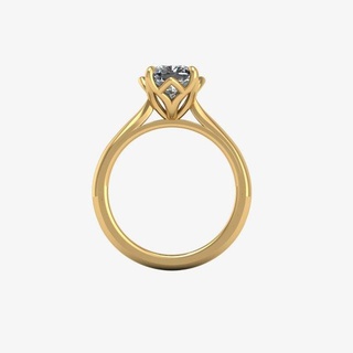 solitário torção prong anel r1 argolas pulseira joalheria diamante jóias safira ouro prata noivado Casamento cafajeste imprimível 3d pingente brinco personagem arte 3d print model - Mito3D