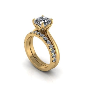 solitário torção prong anel r2 argolas pulseira joalheria diamante jóias safira ouro prata noivado Casamento cafajeste imprimível 3d pingente brinco personagem arte 3d print model - Mito3D