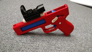 oiseau chanteur 3d impression modèle in main outils 3dexport 22 pistolet 3d print model - Mito3D