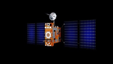 nave espacial glonass k 3d modelo in real 3dexport espaço satélite órbita rússia cosmos universo global navegação 3d print model - Mito3D