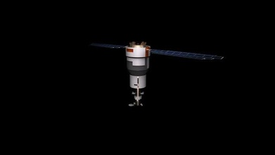 vaisseau spatial resource orbite russe global navigation espace univers cosmos 3d print model - Mito3D