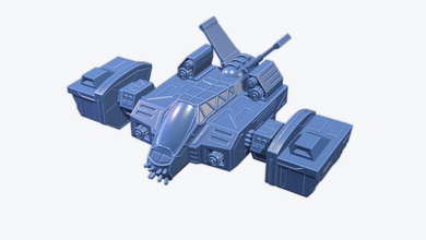 vaisseau spatial navire starship étoiles des vaisseaux spatiaux scifi la science les miniatures véhicules de l'espace fiction sci fi gratuite 3d print model - Mito3D