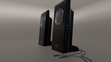 speaker blender 3d print model - Mito3D
