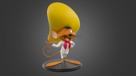 speedy gonzales printing monsters & creatures 3d model character fanart creature animal art toy looney-tunes 3d print model - Mito3D